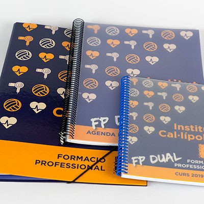 Impressió personalitzada de material escolar i institucional